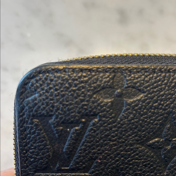 Louis Vuitton long Black zippy Monogram Wallet- authentic - Picture 10 of 11